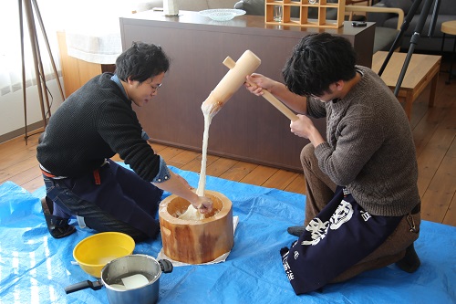 のびーるお餅